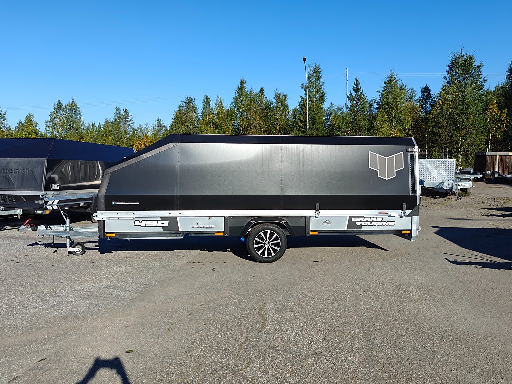 North Grade 4P Grande Touring 490 Txi 1350kg Lagervagn!