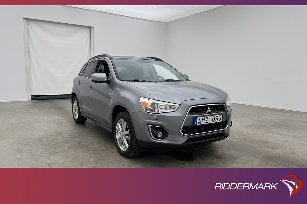 Mitsubishi ASX 2.2 4WD 150hk Pano Kamera Skinn Keyless Drag