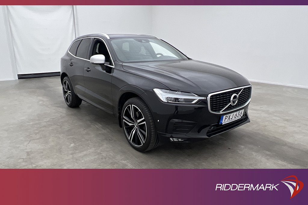 Volvo XC60 D4 AWD R-Design VOC Värm Pano 360° Navi BLIS Drag