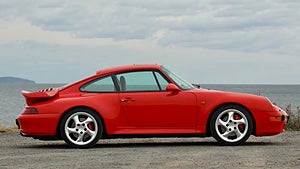 Bilen såldes som ny i USA 1995 och importerades till Sverige 2008. Foto: Bilweb Auctions