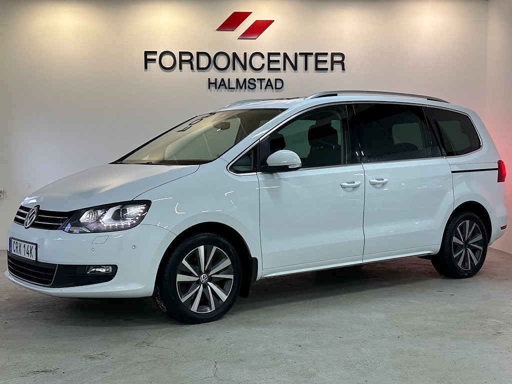Volkswagen Sharan 7-sits 2.0 TDI 150hk Automat Eu6, Pano|Drag|B-Kamera