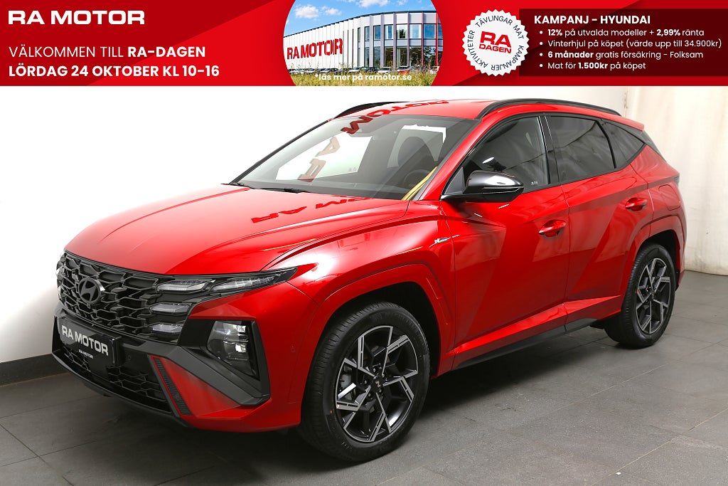 Hyundai Tucson Hybrid 4WD  N-Line 239HK *Räntekampanj 2,99% 2027