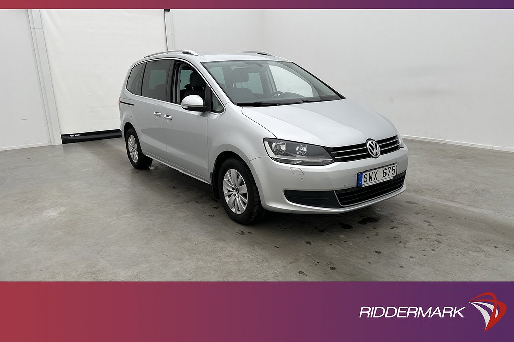 Volkswagen Sharan 2.0 TDI 140hk 7-Sits El-Dörrar Kamera