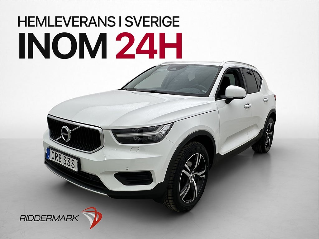 Volvo XC40 T3 163hk Momentum VOC B-Kamera P-Värmare