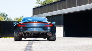 Den här Aston Martin One-77 har enbart rullat 178,5 mil. Foto: RM Sotheby's 