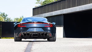 Den här Aston Martin One-77 har enbart rullat 178,5 mil. Foto: RM Sotheby's 