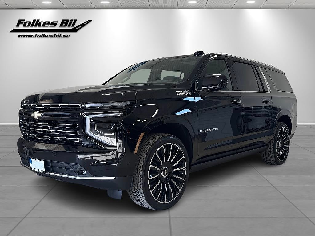 Chevrolet Suburban Nya modellen High Country 6.2 V8 Hydra-Matic 24'' hjul