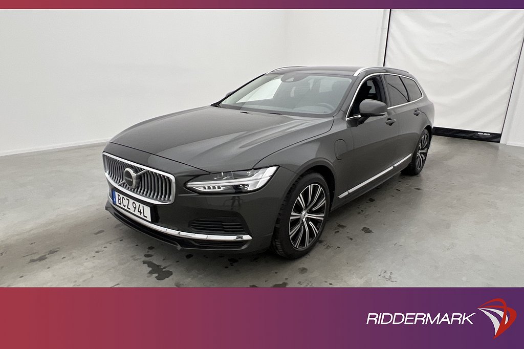 Volvo V90 Recharge T6 AWD Advanced VOC Värm H/K Kamera MOMS