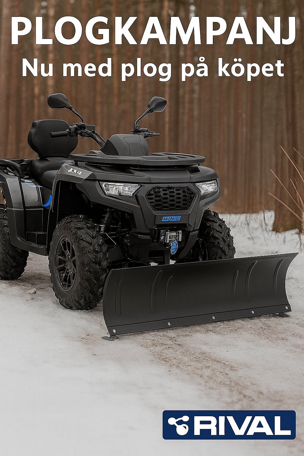 Linhai Landforce 650L EPS T3B *PLOGKAMPANJ* Inklusive plog vid köp inna