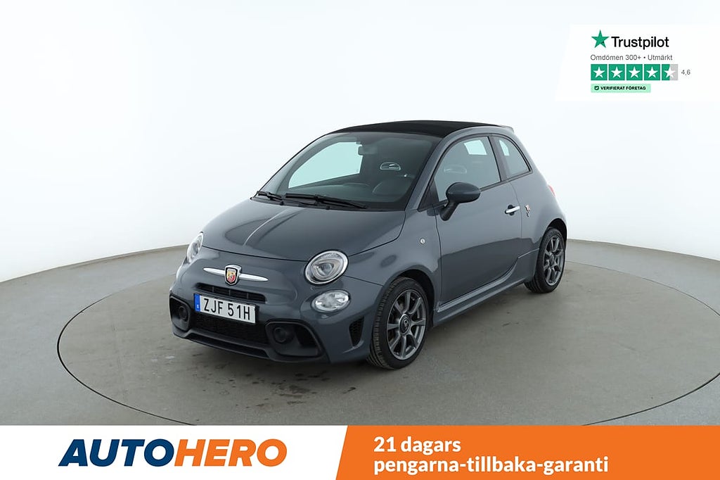 Abarth 595C 1.4 / Tygtak, PDC-Bak, CarPlay