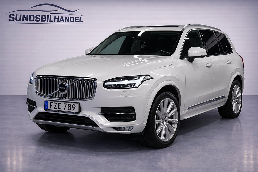 Volvo XC90 D5 AWD Inscription 7Sits  PANO B&W KAMERA BLIS HEADUP 