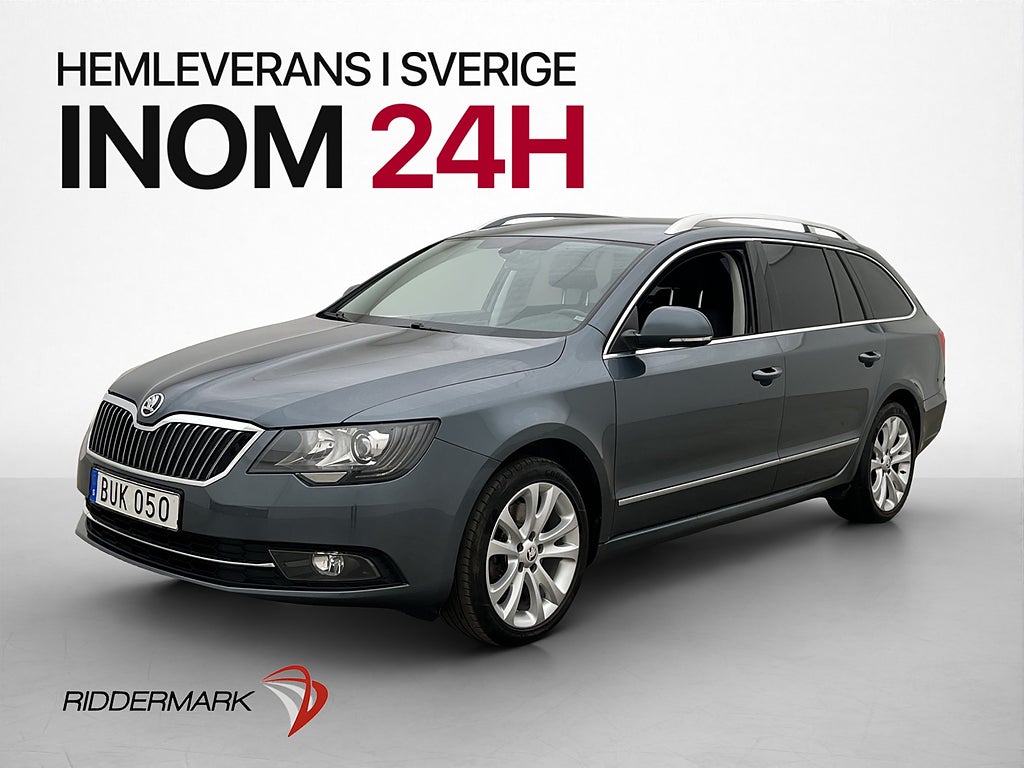 Skoda Superb 1.8 TSI 160hk Dragkrok Bluetooth Farthållare