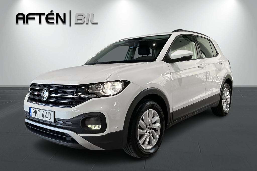 Volkswagen T-CROSS 1.0 TSI 95hk | Döda vinkel-varning, Låg skatt, Låga mil