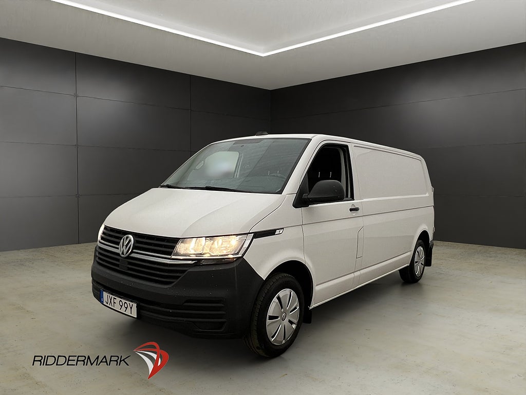Volkswagen Transporter L2 Värmare B-Kamera Drag CARPLAY Moms