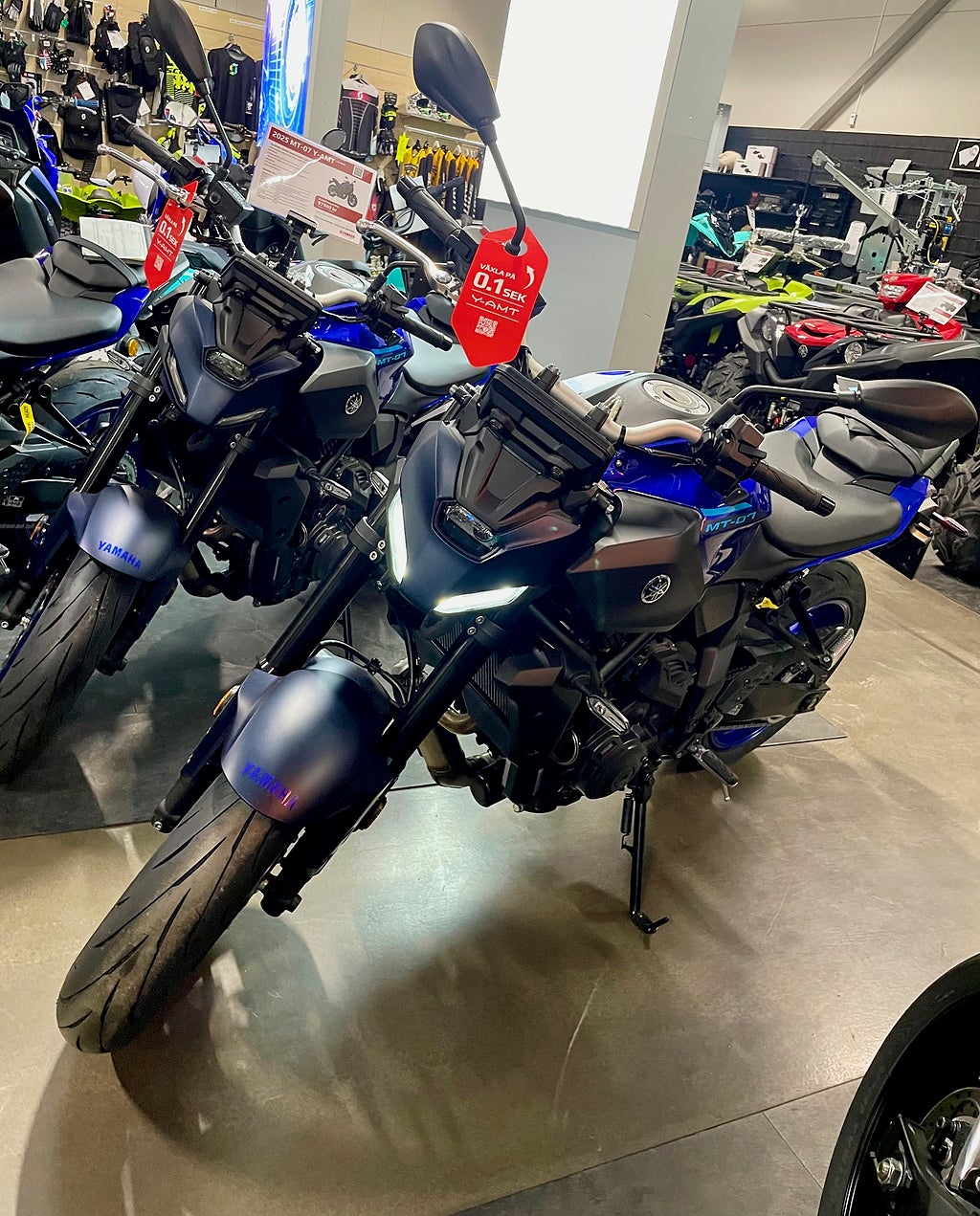 Yamaha MT-07 ABS  35KW A2 Y-AMT REA SPARA 8000 kr y-amt mt07 