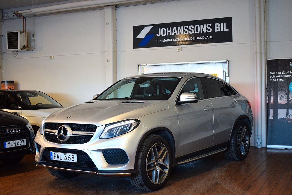 Mercedes-Benz GLE 350 d 4MATIC Coupé AMG 360°kamera Värmare