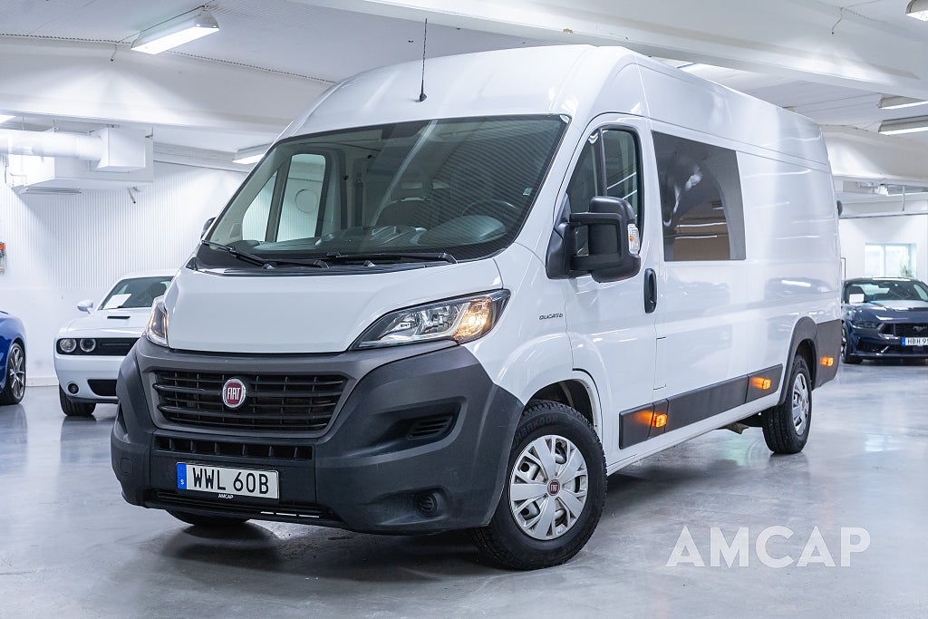 Fiat Ducato Van 35 2.3 140hk | XXL | 7-sits | Dubbelhytt