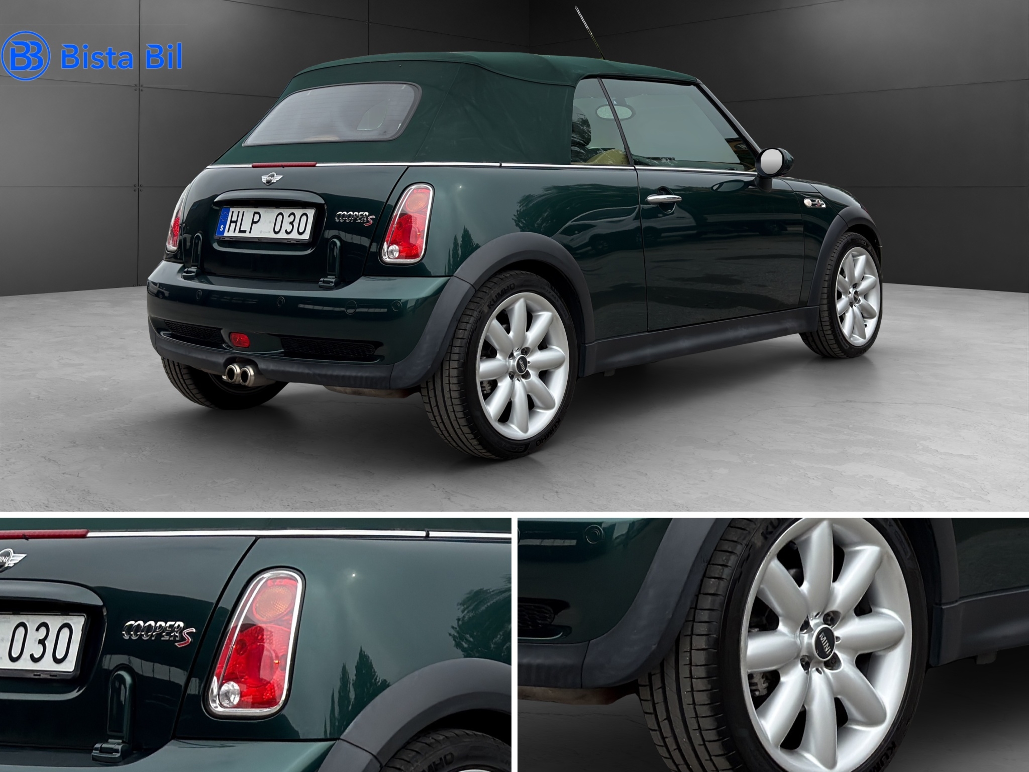 MINI Cooper S S Cab Chili Racing Green 2008, photo 5/81