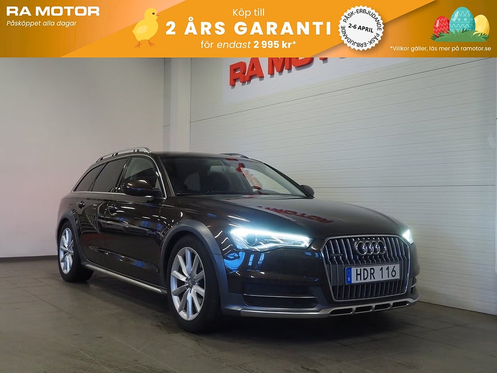 Audi A6 3.0 TDI V6 Quattro S Tronic Drag B-Kamera Luftfjädring 2016