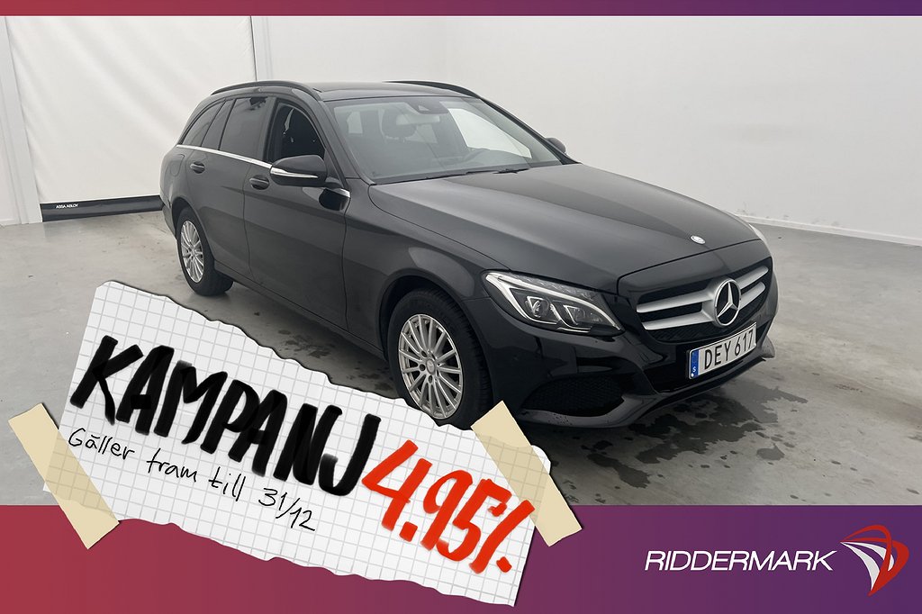 Mercedes-Benz C 220 T d 170hk Värmare  4,95% Ränta