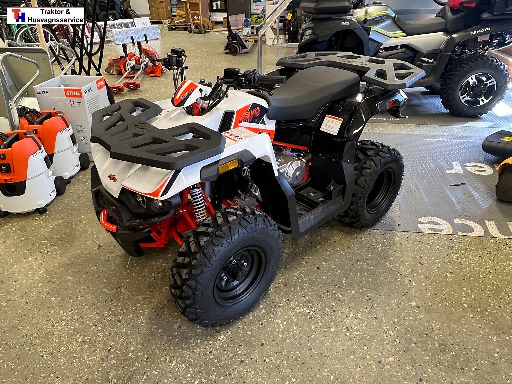 Kayo AU 180 Barnfyrhjuling Elstart 4-Takt