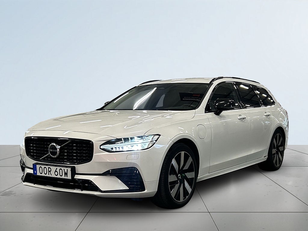 Volvo V90 T6 Plug-In AWD Plus Dark S&V-hjul/Drag/H/K/Skinn/MOMS