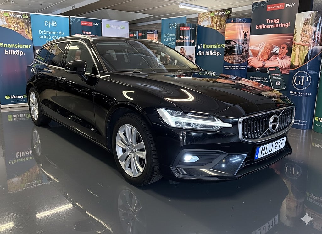 Volvo V60 B4 (197hk)*1400kr/mån*Momentum*El-dragkrok