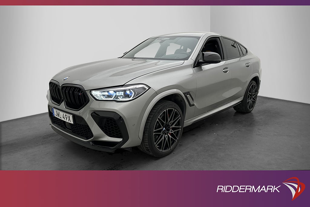 BMW X6M Competition 625hk M Driver's Sky Lounge B&W Night-V