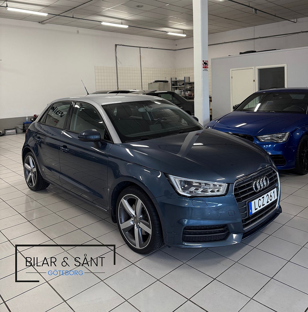 Audi A1 Sportback 1.4 TFSI 125hk Sport Edition Dragkrok 1 Ägare