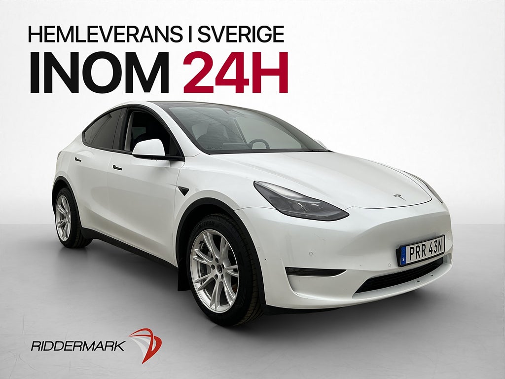 Tesla Model Y Long Range AWD Autopilot Panorama Svensksåld