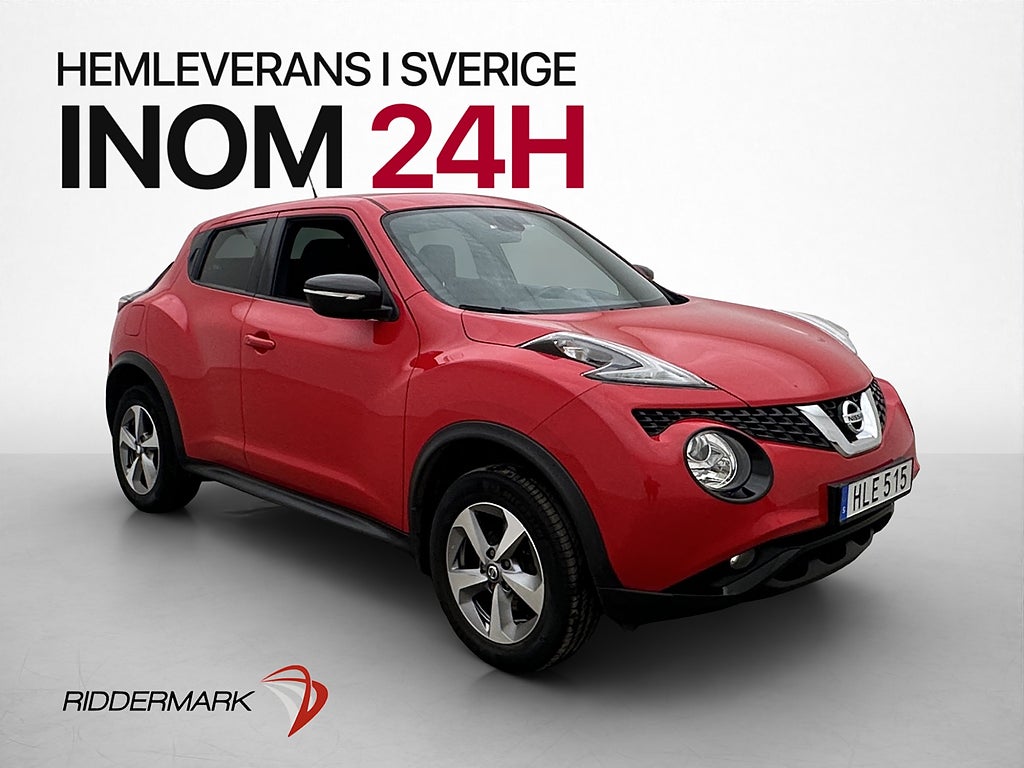 Nissan Juke 1.6 117hk N-Connecta Kamera Farthållare Navi