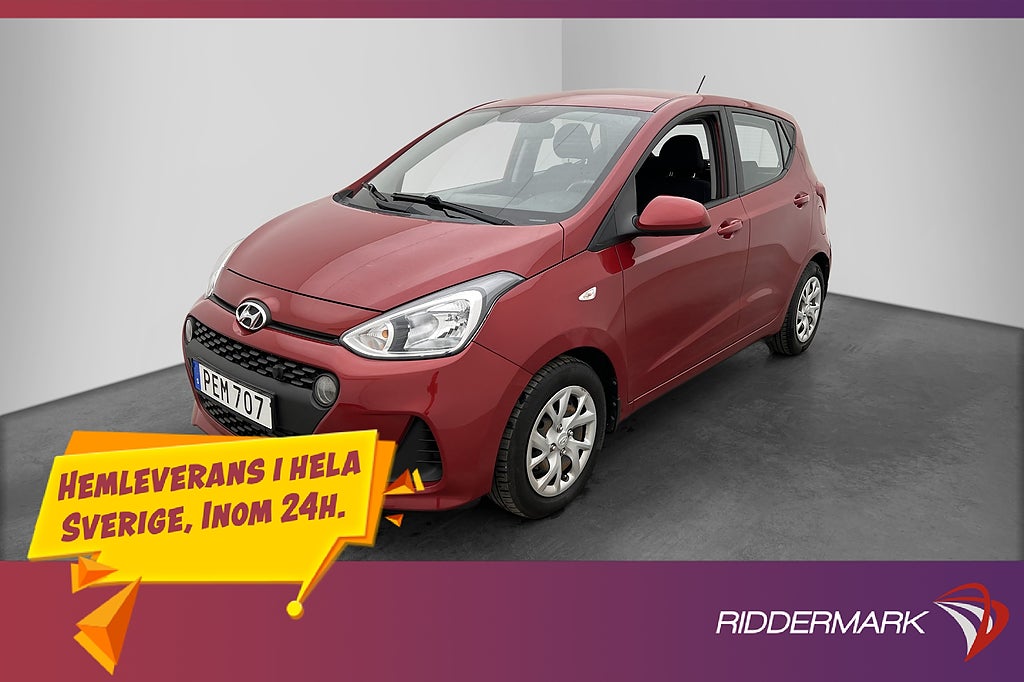 Hyundai i10 1.0 blue 67hk Comfort Värmare Rattvärm Låg-Skatt