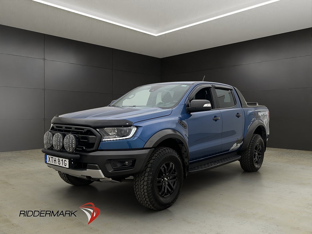 Ford ranger Raptor 213hk 4x4 Värm Drag B-Kamera CARPLAY MOMS