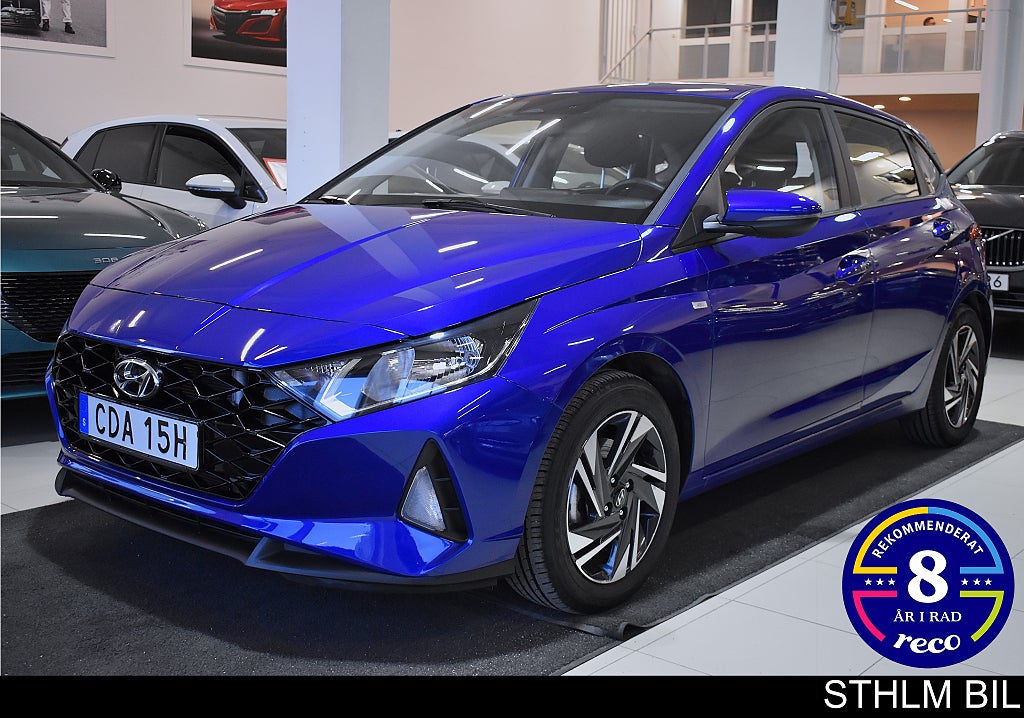 Hyundai i20 1.0 T-GDI Essential Aut Kamera Carplay 4.95% ränta Moms