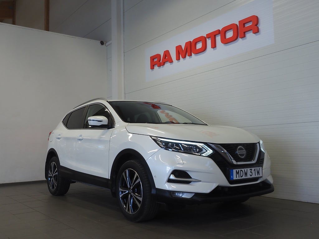 Nissan Qashqai 1.3 DIG-T DCT 160hk Tekna Drag M-Värmare 360° Navi 2020