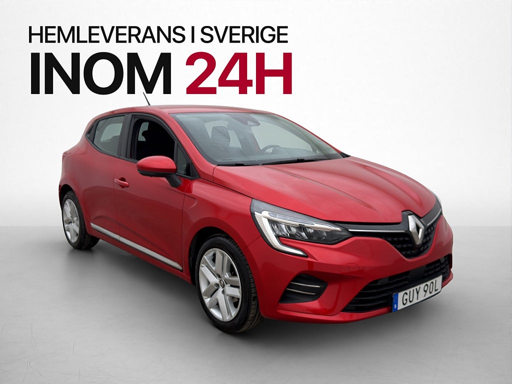 Renault Clio 1.0 TCe XTRONIC-CVT 91hk Zen P-Sensorer LED