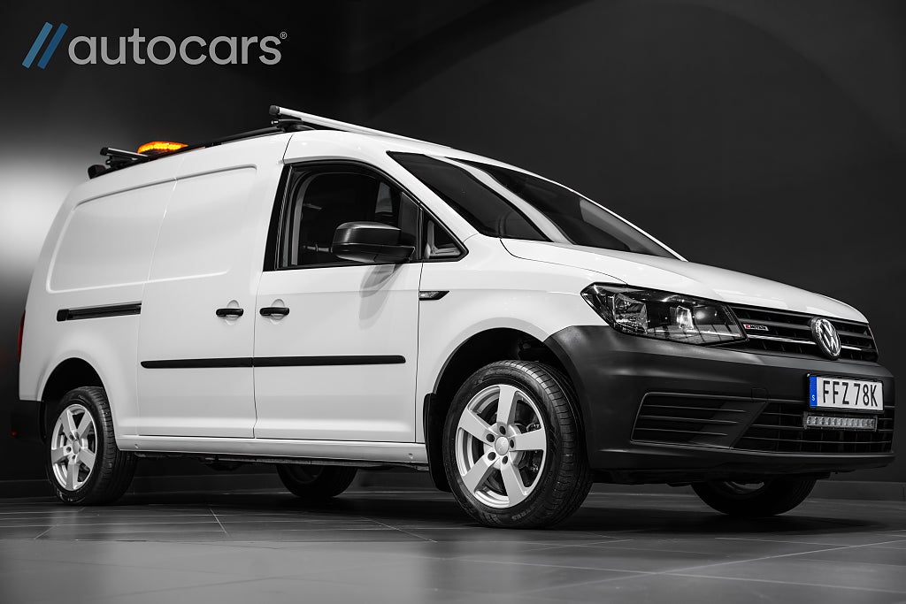 Volkswagen Caddy Maxi 2.0 TDI 150hk DSG 4Motion|Leasbar|Inredning|Blixtljus