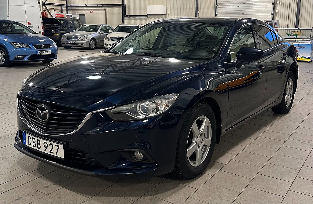 Mazda 6 Sedan 2.2 SKYACTIV-D Euro 6 SoV Däck/ny servad
