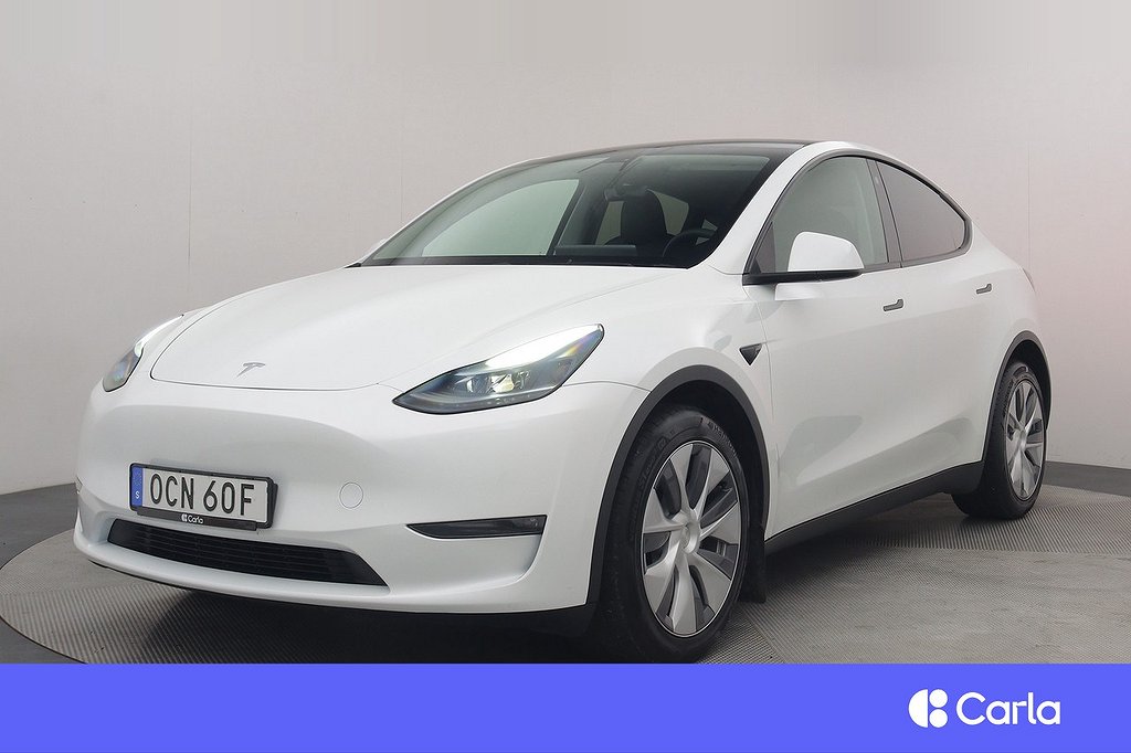 Tesla Model Y Long Range AWD Autopilot Pano Drag V-Hjul