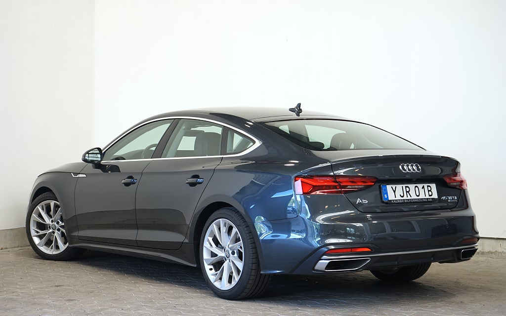 Audi A5 Sportback 45 TFSI quattro Värmare B-kamera 245hk