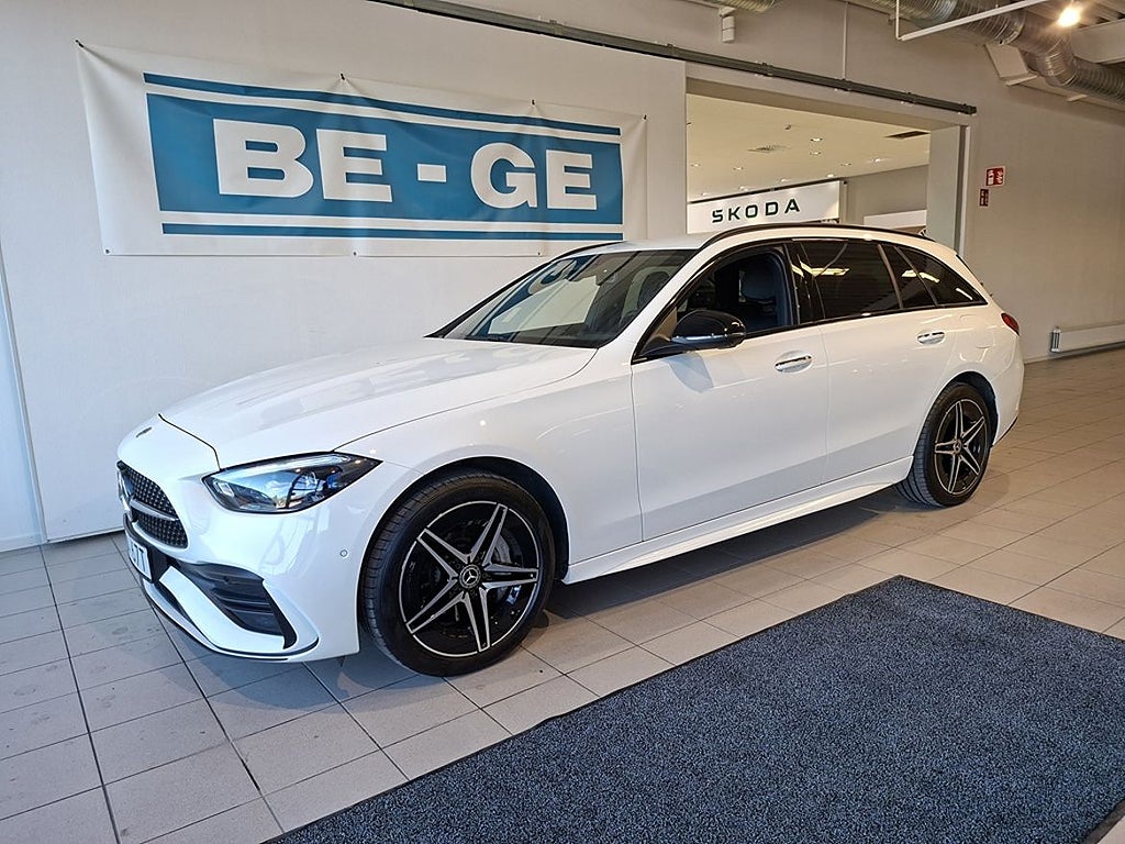 Mercedes-Benz C300 T e 313HK AMG-Line Automat Drag Nav Ba...