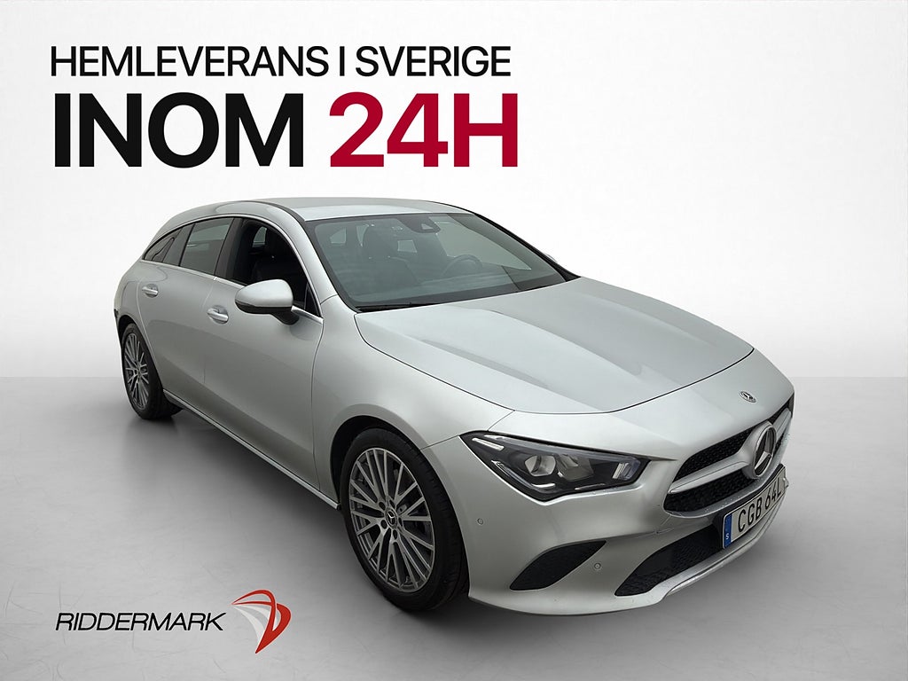 Mercedes-Benz CLA 200 d 4M SB 150hk Progressive Drag Kamera