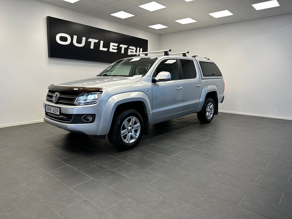 Volkswagen Amarok DoubleCab TDI 4Motion Highline Värmare Drag MOMS 