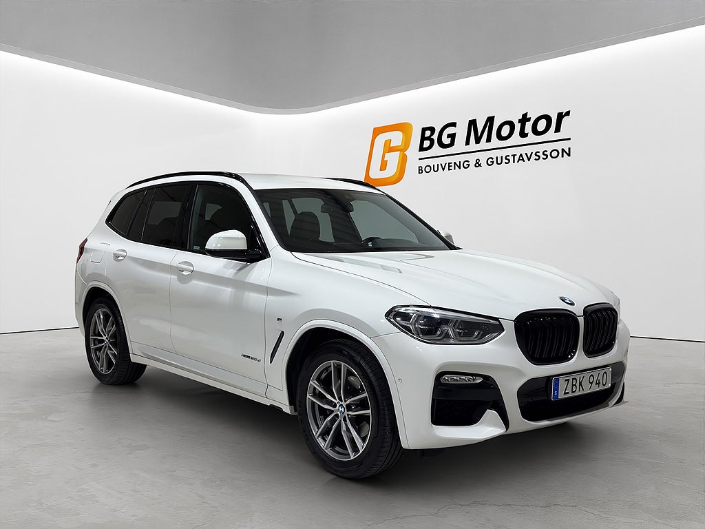 BMW X3 xDrive20d 190HK Aut M sport Drag/Backkamera/Hifi/Navi
