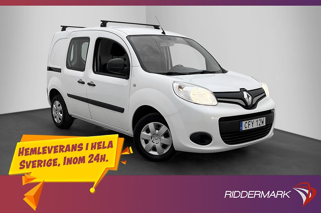 Renault Kangoo 1.5 dCi Värmare PDC Farthållare Moms