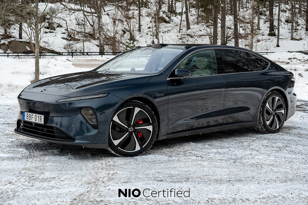 NIO ET7 Certified 100 kWh/AWD/653HK/Head up/Dragkrok/Pano