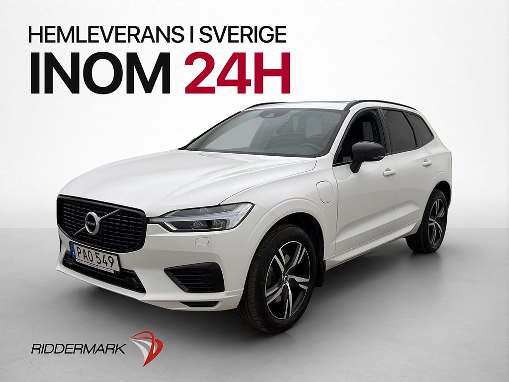 Volvo XC60 Recharge T6 AWD R-Design Värmare Pano Drag Kamera