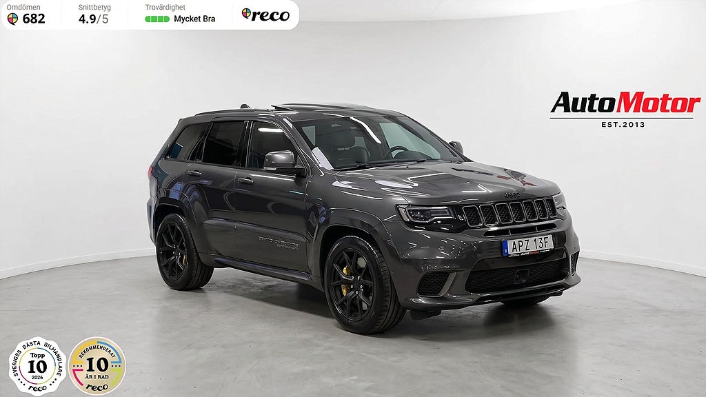 Jeep Grand Cherokee SRT Trackhawk 6.2 V8 4WD 710hk Moms/Leasbar