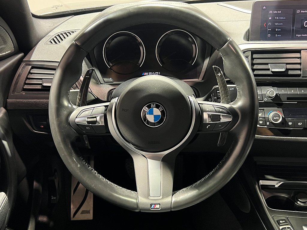 BMW M240 i xDrive Coupé H/K, Taklucka, Carplay Euro 6, 340hk 2019