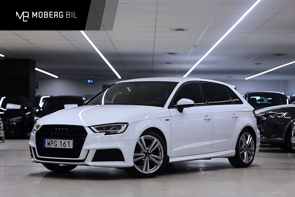 Audi A3 Sportback 1.5 TFSI 150hk S-Line B&O *3,95% RÄNTEKAMPANJ*